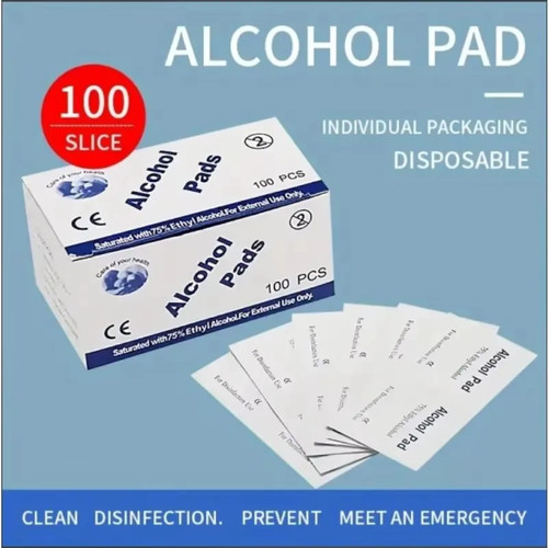 Disposable alcohol wet - disposable, 75%