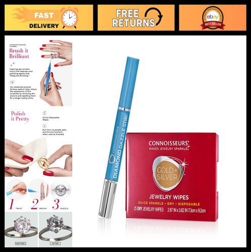 Jewelry cleaning wipes - cleaning, no