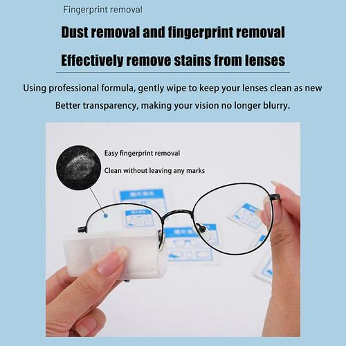 100pcs box lens - 100pcs/box, cleaning