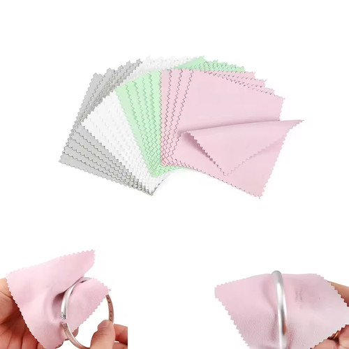 Silver polishing cloth cleaner - silver,