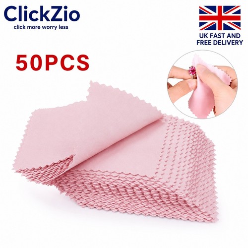 50x silver polishing cloth - 50x,