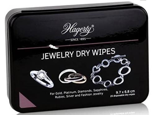 Hagerty silver dry wipes - silver,