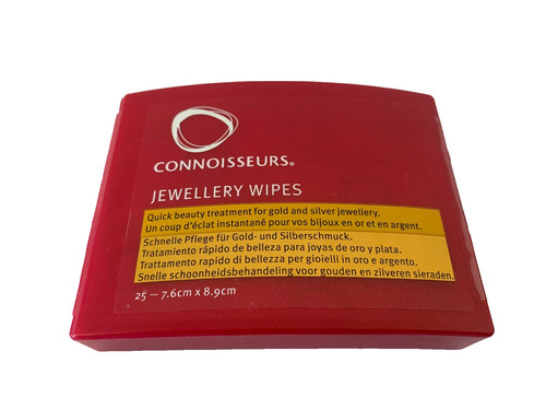 Connoisseurs jewellery wipes - jewellery,