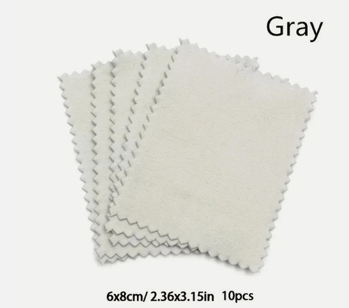 Polishing cloth gold silver - gold,