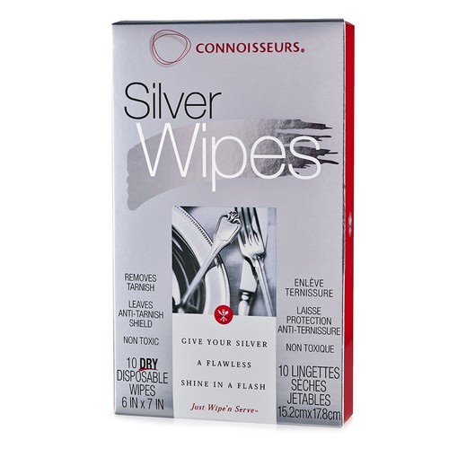 Connoisseurs silver wipes - connoisseurs,