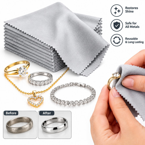 Polishing cloth gold silver - cloth,